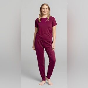 NWT HOLLIW STEM Women's Short Sleeve Bamboo Lounger Sets